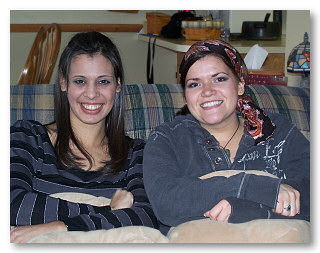 Alisha and Meslissa