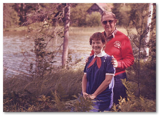 Uncle Johnnie and his wife Allie